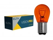 12V 21/5W Bay15d  Geltona VISION PRO