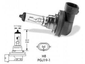 12V 35W PGJ19-1 H8 VISION PRO 2