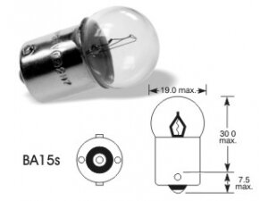 12V 5W Ba15s R5W VISION PRO 1