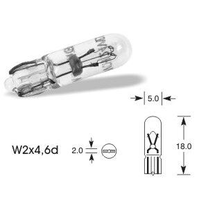 12V 1,2W W2x4,6d VISION PRO 1