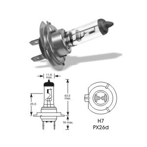 12V 55W Px26d H7 VISION PRO E1 1