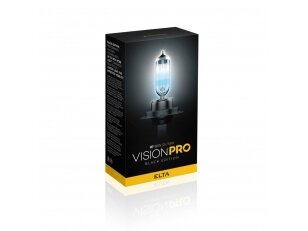 12V 55W PX26d H7 VISION PRO +180% Black Edition 2VNT. E1