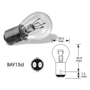 12V 21/5W Bay15d P21/5W VISION PRO