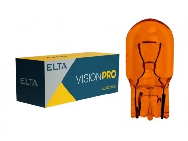 12V 21W W3x16d T20 GELTONA w/o E VISION PRO