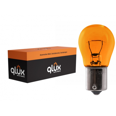 12V 21 Bau15s Amber QLUX