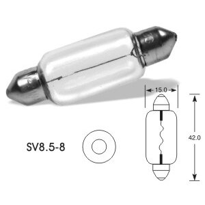 24V 18W SV8,5-8 (15x42mm) VISION PRO 1