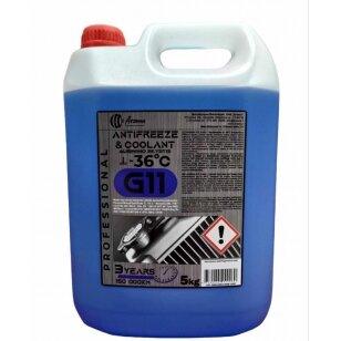 ARZENA Coolant Blue G11 (-36°C) 5kg 3 years/150 000 km