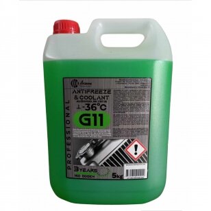 ARZENA Coolant Green G11 (-36°C) 5kg 3 years/150 000 km