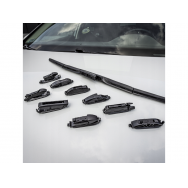 Hybrid wiper 700mm - 28'' PREMIUM QUALITY 9 adapters