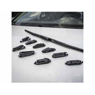 Hybrid wiper 600mm - 24'' PREMIUM QUALITY 9 adapters