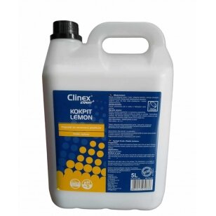 CLINEX EXPERT+ Bio Cockpit - Renovates Plastics (Lemon) 5L