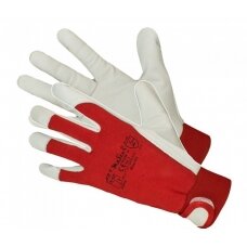 Work gloves with natural goat skin - FLEXI (10 size)