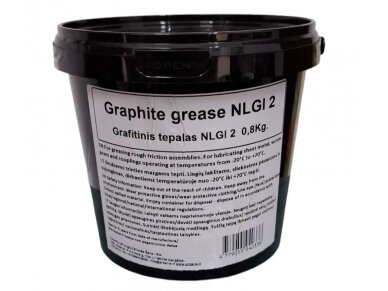 Grafitinis tepalas NLGI 2 0,8 kg ARZENA