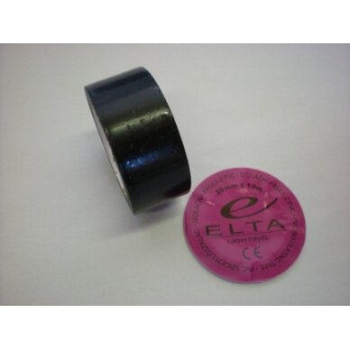 INSULATING TAPE PVC STRONG PREMIUM 25 mm x 10m black ELTA