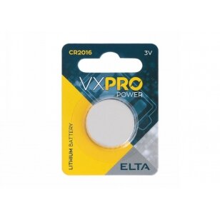 Lithium battery CR2016 3V VX PRO