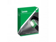 Prožektorius ant galvos 240 lumenų LED pagrindinė + 120 lumenų LED papildomos LUCAS