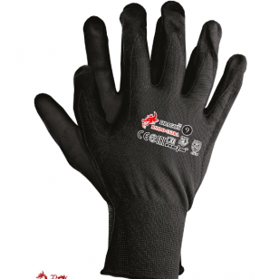 PREMIUM Nylon work gloves coated with polyurethane (10 size)