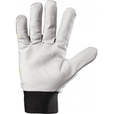 PREMIUM Work gloves with natural goat skin - reflect light (9 size) 1