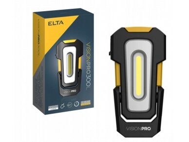 Serviso lempa 300 lumenų LED pagrindinė + 70 lumenų LED priekinė VISION PRO