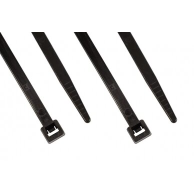 Cable tie 3,6 x 140mm / 100pcs. - black QLUX