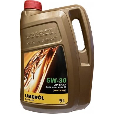 Motor oil 5W30 SN/CF C3 5L 1