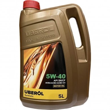 Motor oil 5W40 SN/CF C3 5L